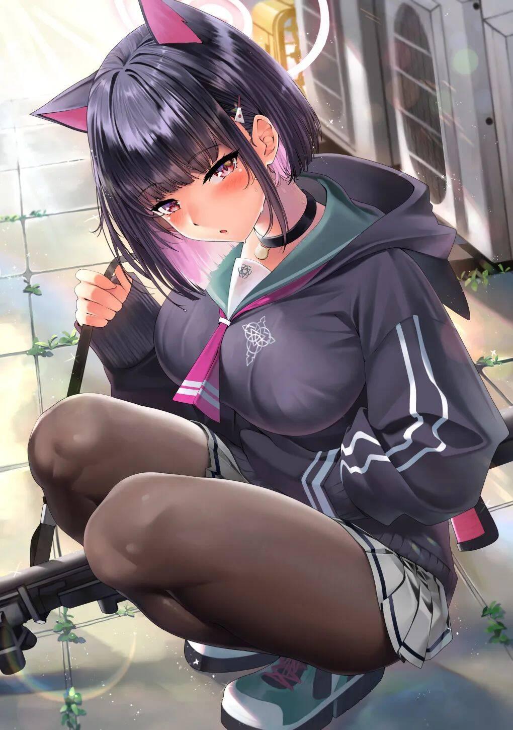【蔚蓝都市】不服管教的黑丝母猫，极品销魂的黑丝大腿（ooc世界观）封面